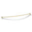 Expanse® 76" Curved Fixed Shower Curtain Rod-1189211443