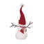  Polyester 24 po Décoration de Noël bonhomme de neige en peluche multicolore