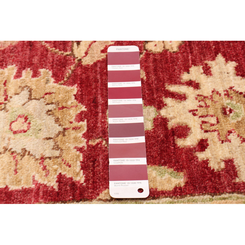 One-of-a-Kind 4'2" X 6'1" New Age Wool Area Rug in