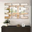 Miroir mural polyvalent et rectangulaire pour toutes les pièces, rehaussant le décor