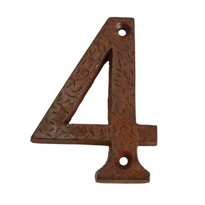 3'' H Metal House Number