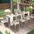 Multifunctional Extendable Console Table with Adjustable Length Up to 118.50in