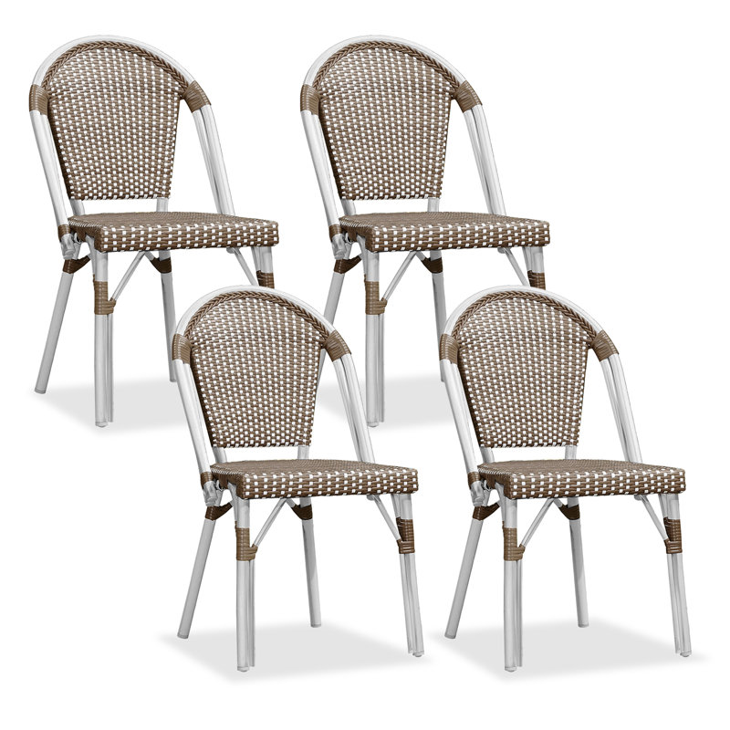 Chaise de terrasse Jahnyla, Brun
