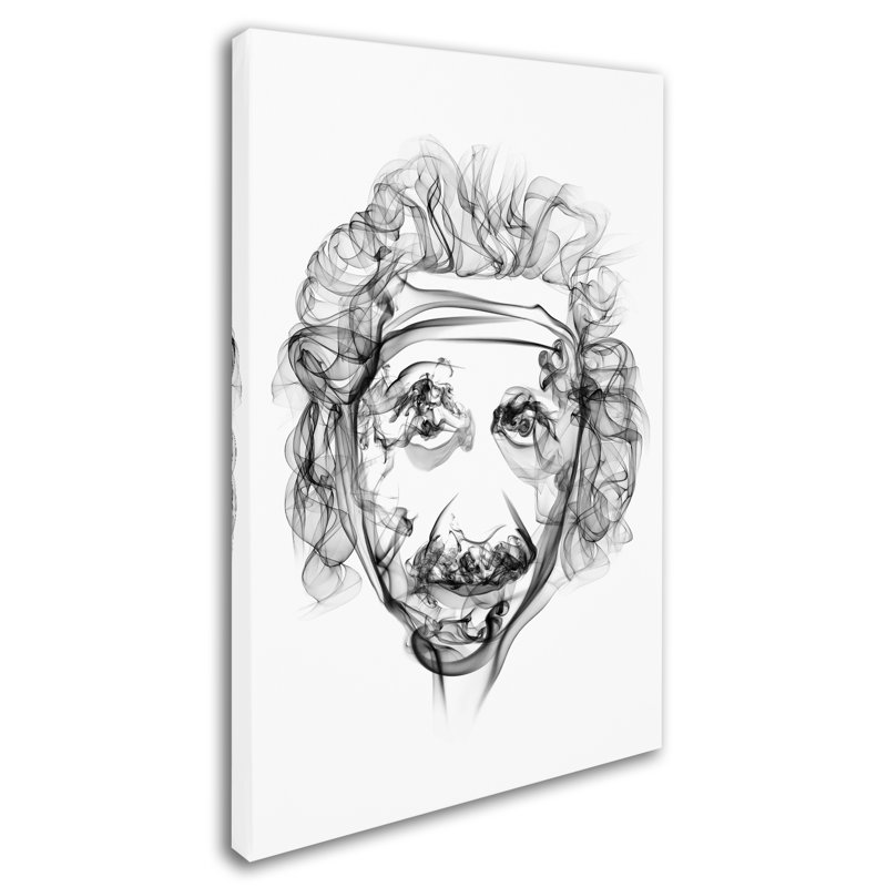 Magar Magar «Einstein», impression sur toile tendue, H 32 po x l 22 po