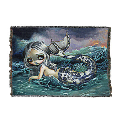 Pure Country Weavers Porcelina Medium Tapestry Throw Woven from Cotton