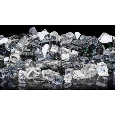 Bond LavaGlass Classic Cut Fire Pit Flame Dispersion Glass, Bodega Blue, 10lb
