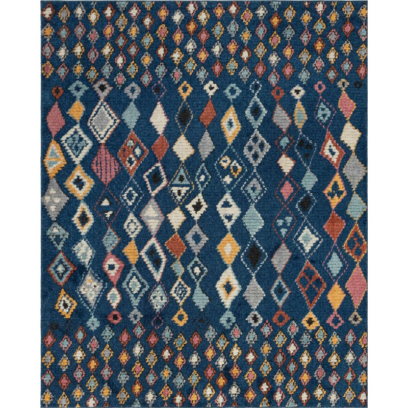 Victorville Abstract Indoor Rug, Rectangle 8' x 10'