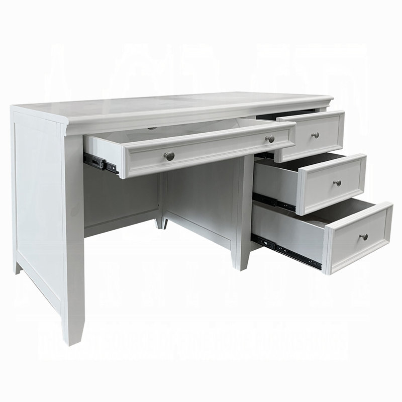 Bureau d'écriture rectangulaire sans huche de 52 po Dezman