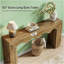 Table de canapé stable, console rustique, table d'appoint-967802029