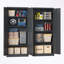Armoire de rangement à 4 tablettes de 31,5 po de largeur Meiting-1397032820