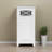 Woodly Freestanding Floor Accent Storage Cabinet with Glass Door and 3 Interior Shelves-1740693634