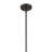 15.25" 1-Light Cone Pendant with Clear Glass-246405445