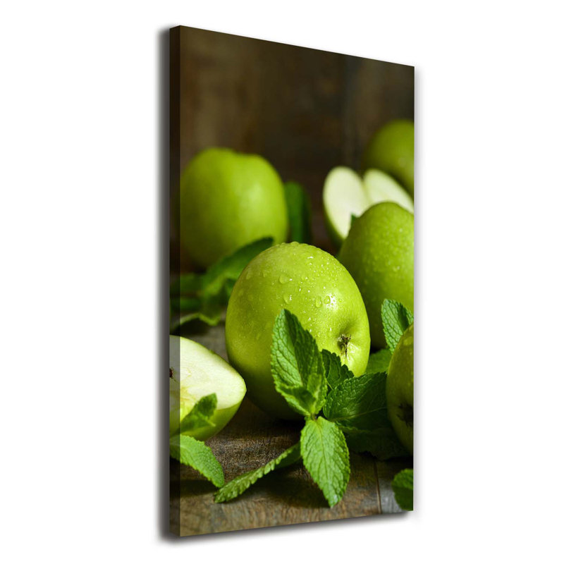 Green Apples - Wrapped Canvas Print