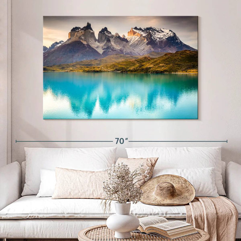 Ravi Torres Del Paine Lake, H 34 po x l 51 po