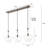 Cammie 3 - Light Kitchen Island Pendant-2140136589-2140136588