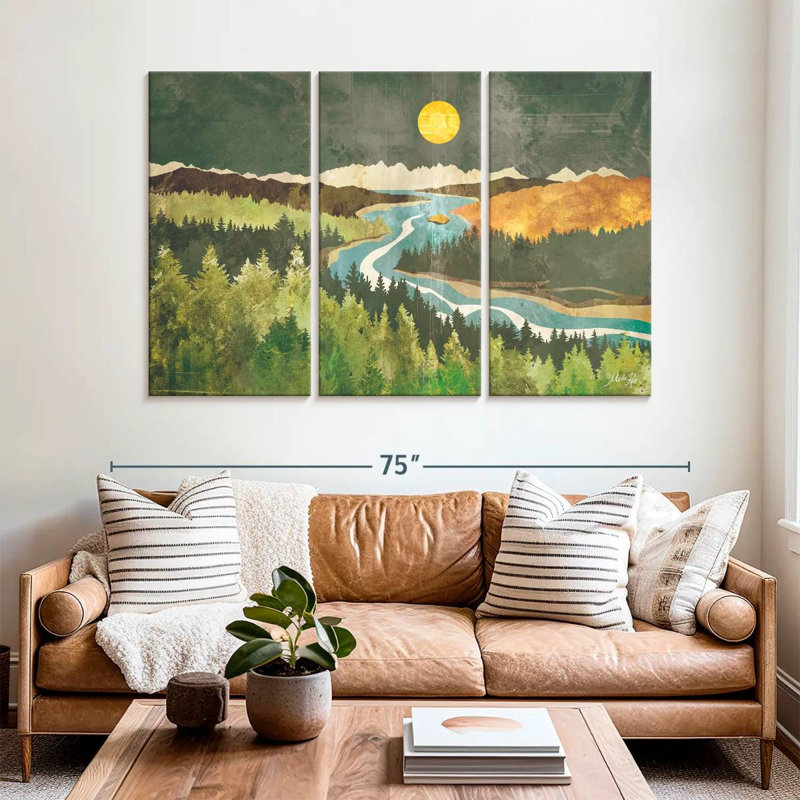 Alvord Mountain clair de lune, H 42 po x l 65 po