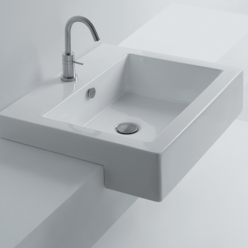 Hox 18.9'' L Bathroom Sink