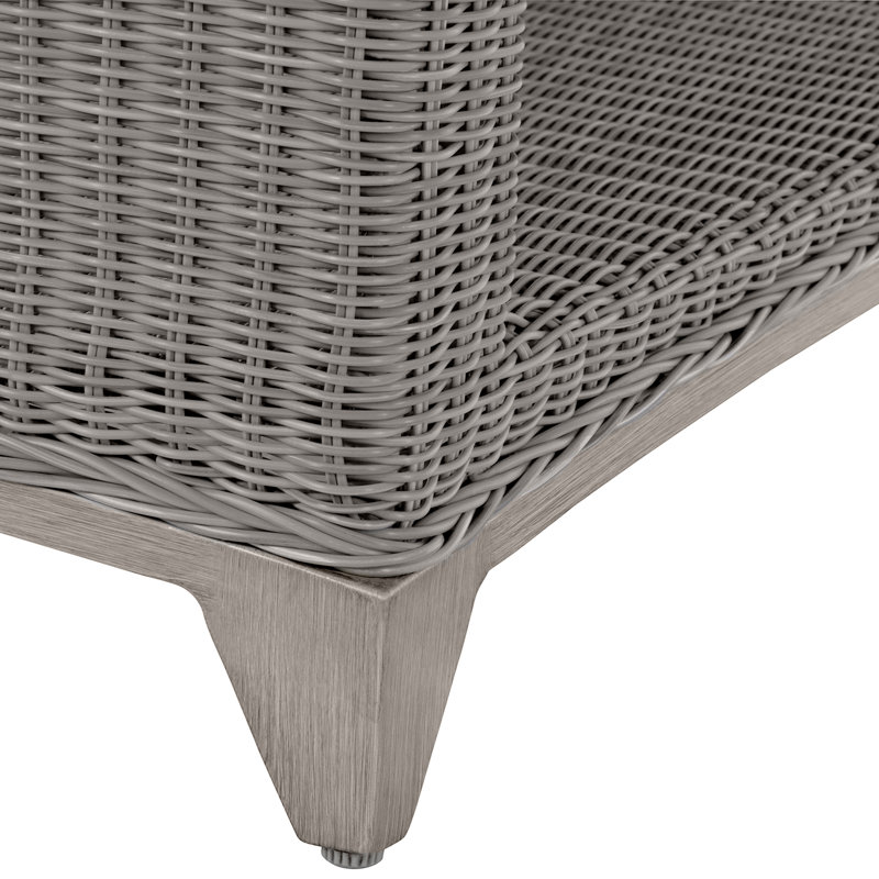 Astoria Woven Coffee Table - Oyster/Oyster, Oyster