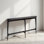 Console d'entrée italienne en bois massif minimaliste