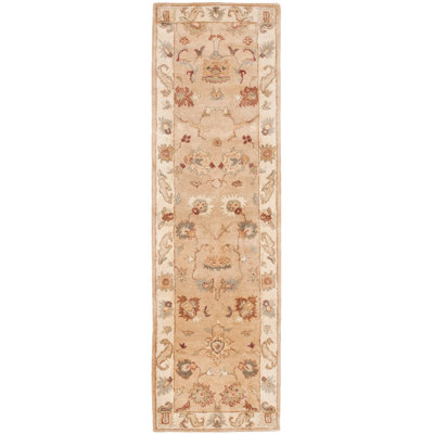 Bulwinder Hand Tufted Wool Oriental Rug