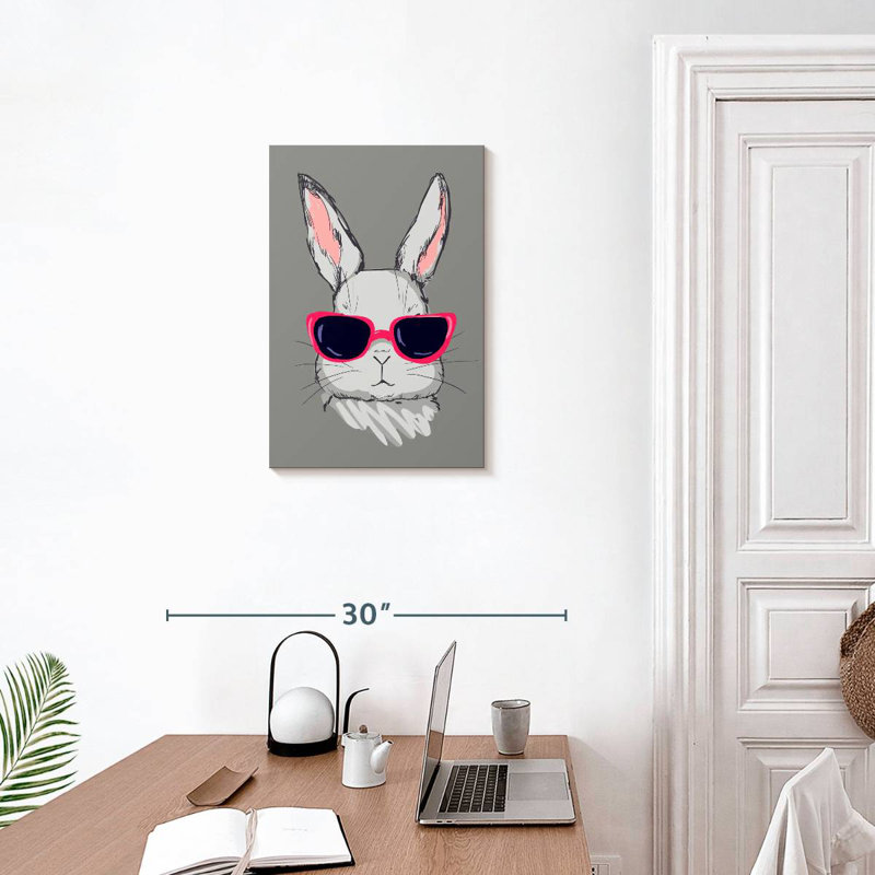 Brampt Cool Bunny, 24" H x 16" W