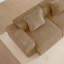Canapé en velours Harrison LSF & RSF - brun-186039742