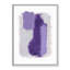 Lavender Falls 2 - Cadre flottant, reproduction d'art sur toile-46828778-46828776
