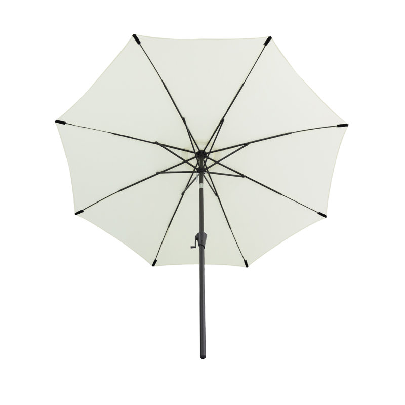 Parasol de marché 120 po Frison, Ivoire, H 97 po x l 117 po x P 117 po