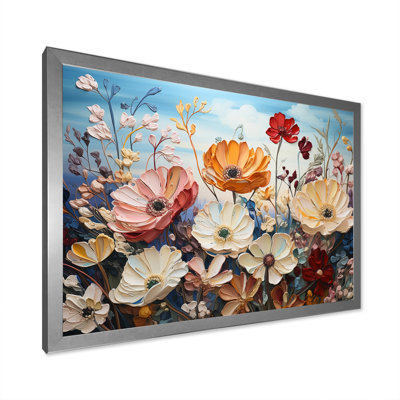«Pink Plants», impression sur toile