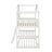 Twin Over Twin House Bunk Bed With Ladder-895721112