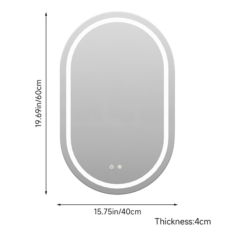 Oval Mirror