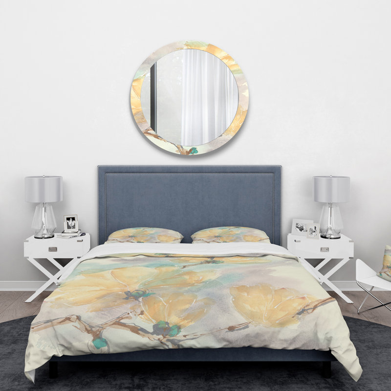 Ensemble de housse de couette en microfibre beige, Housse de couette très grand + 2 taies décoratives
