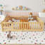 Lit double pour enfant avec garde-corps et porte de sécurité, grain de bois naturel-1674542056-1669648371