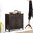 Connaught 40"W Solid Wood 2-Shelf Entryway Storage Cabinet with 2 Storage Drawers-1501895193