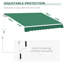 Dongguan Xiyite Trading Co., Ltd. 395 cm W x 300 cm D Door / Window Awning