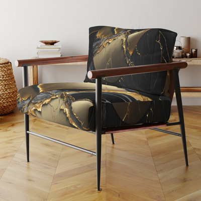 Dau - Fauteuil d'appoint rembourré en velours