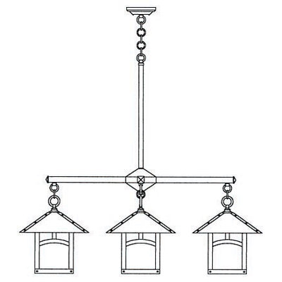 Evergreen 4 - Light Chandelier