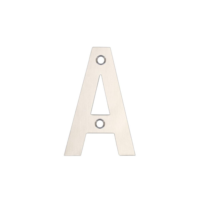 10.2cm H Stainless Steel House Letter