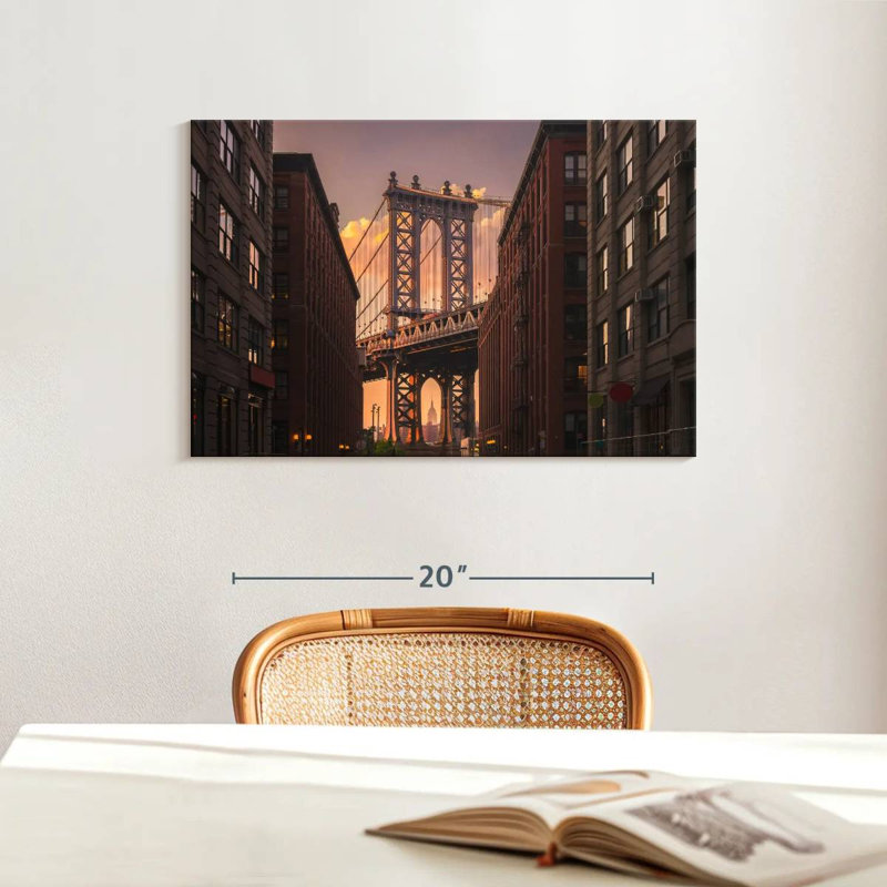 Lilie Iconic Brooklyn Bridge, 16" H x 24" W