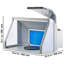 Cabine de pulvérisation Airbrush