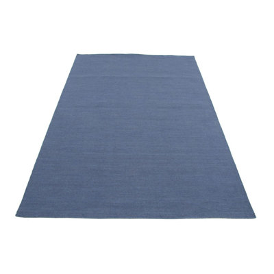 Solid Colour Cotton Hand Woven Area Rug