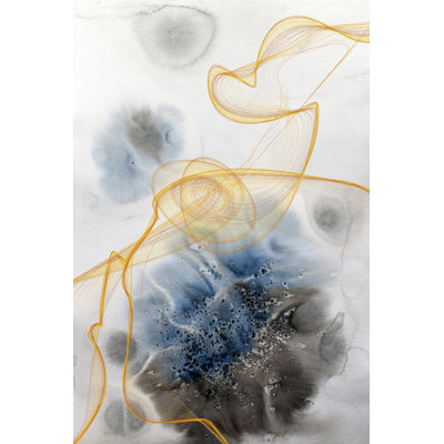 Coastal Watercolour Abstract III by Irena Orlov - Painting