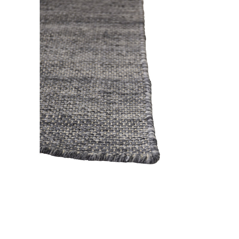 Lonoke Solid Colour Hand Woven Area Rug, Rectangle 201 x 302cm