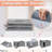 Latitude Run® Fabric Decorative Bin