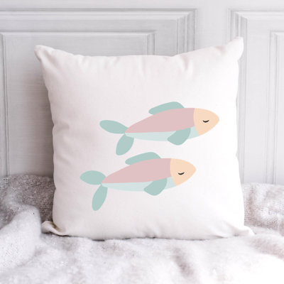 Nautical Sea Life_147 - Coussin décoratif avec coussin décoratif