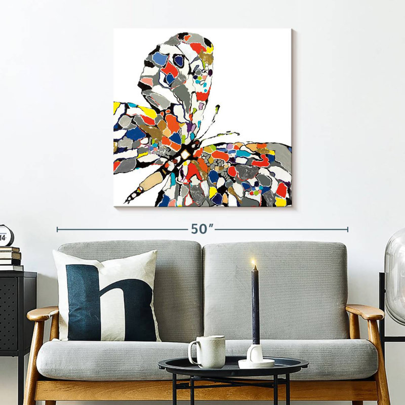Crowle Papillon, 30" H x 30" W