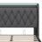 Upholstered Bed, 360 Surround LED Function, Buttons/Apps/Remote Control, Hydraulic Storage Bed With USB Type-C Charging-87456229-87456230