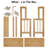 Freestanding Bamboo Spice Rack with Adjustable Racks
