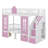 Transformable Twin-Over-Twin Bunk Bed With Adjustable Desk, Converting Lower Bunk Into A Functional Work Area-114346278