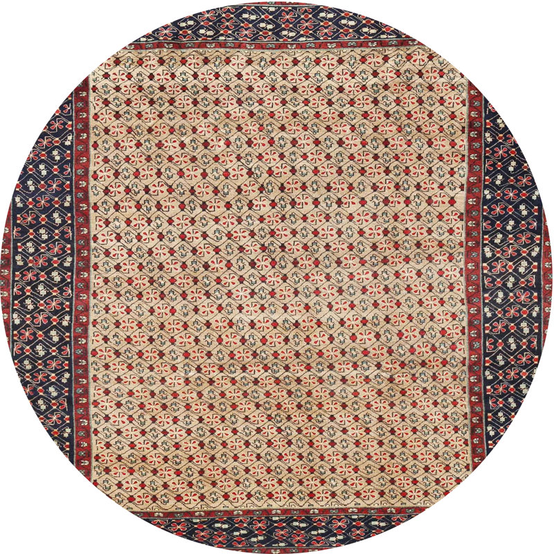 Cobus Oriental Indoor Rug, Round 3'